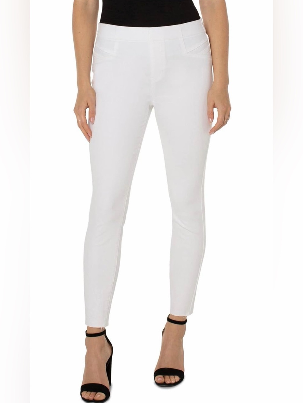 Liverpool Chloe pull on cropped jean